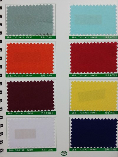 SD-DGYE   滌棉細珠帆  T/C  21*21   96*55 細節-2